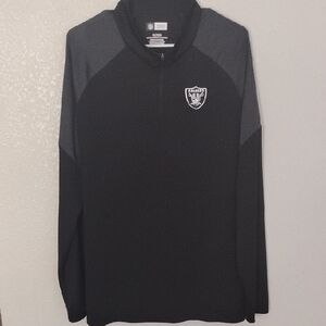 NFL Black and Gray Turtleneck Sweater